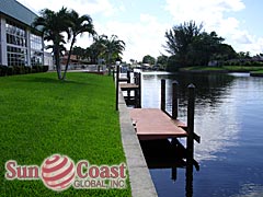 View Down the Canal From Coralair